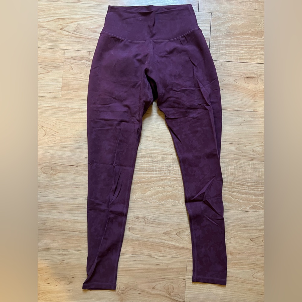 Buffbunny Purple Camo texture Leggings